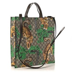 GG GUCCI MONOGRAM Bengal Tote